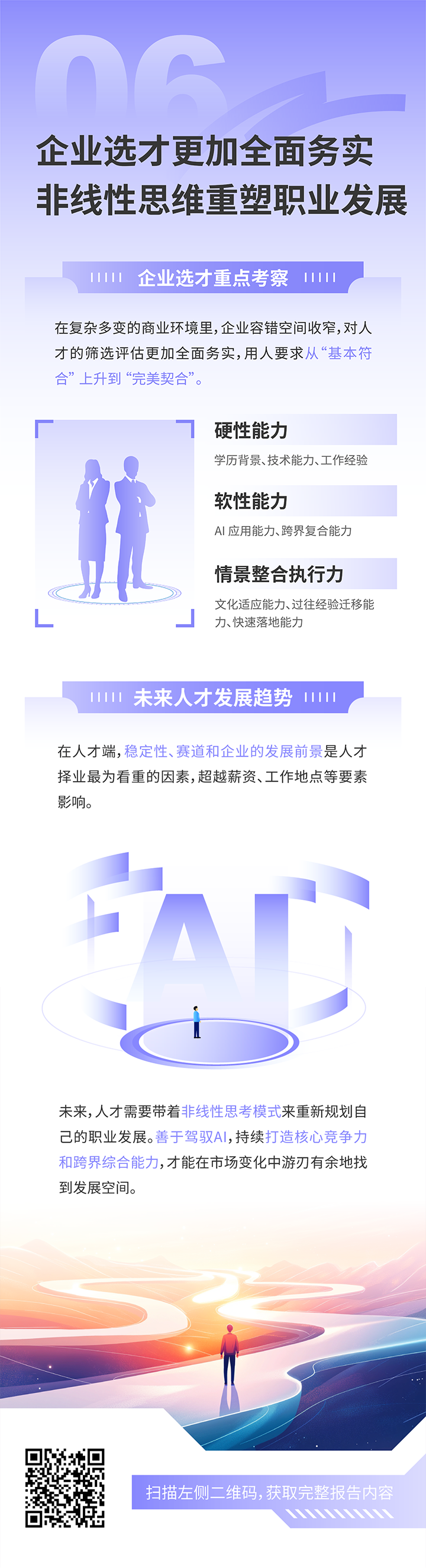 人力资源公司南宫NG28国际发布2025年人才市场洞察，趋势六为企业选才更加全面务实 非线性思维重塑职业开展